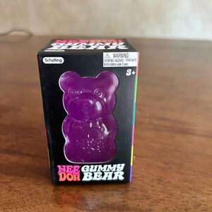 Nee Doh Gummy Bear - Purple